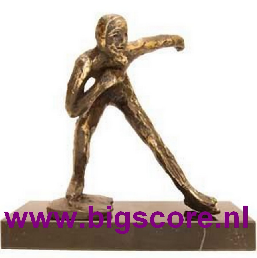 Schaatser Bronzensculptuur MA709